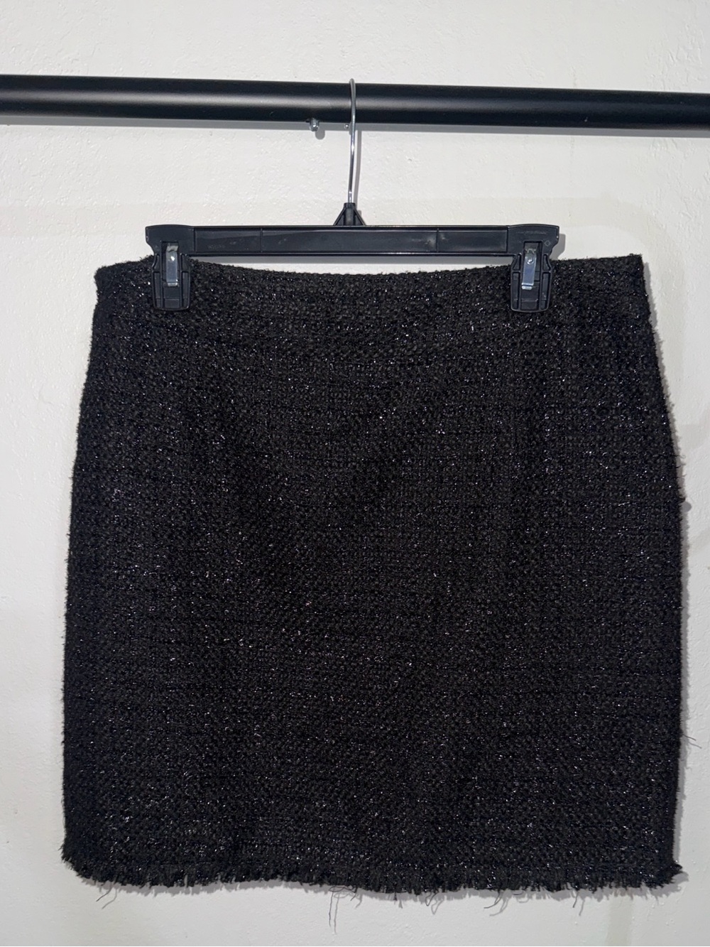 Classic Black Tweed Mini Skirt - Refined Everyday Style 🖤